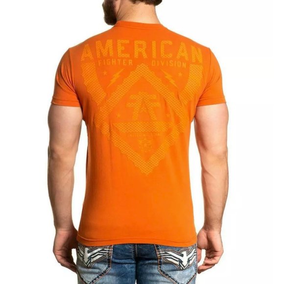 AMERICAN FIGHTER Men's T-Shirt S/S ALEXANDER TEE - Picture 3 of 12